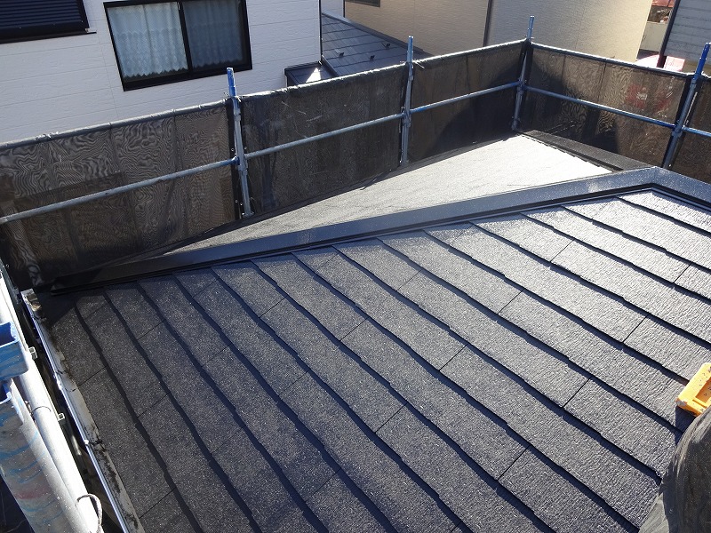 屋根塗装無機塗料耐久性能20年～外壁塗装同時施工ｺﾐｺﾐﾌﾟﾗﾝ 画像