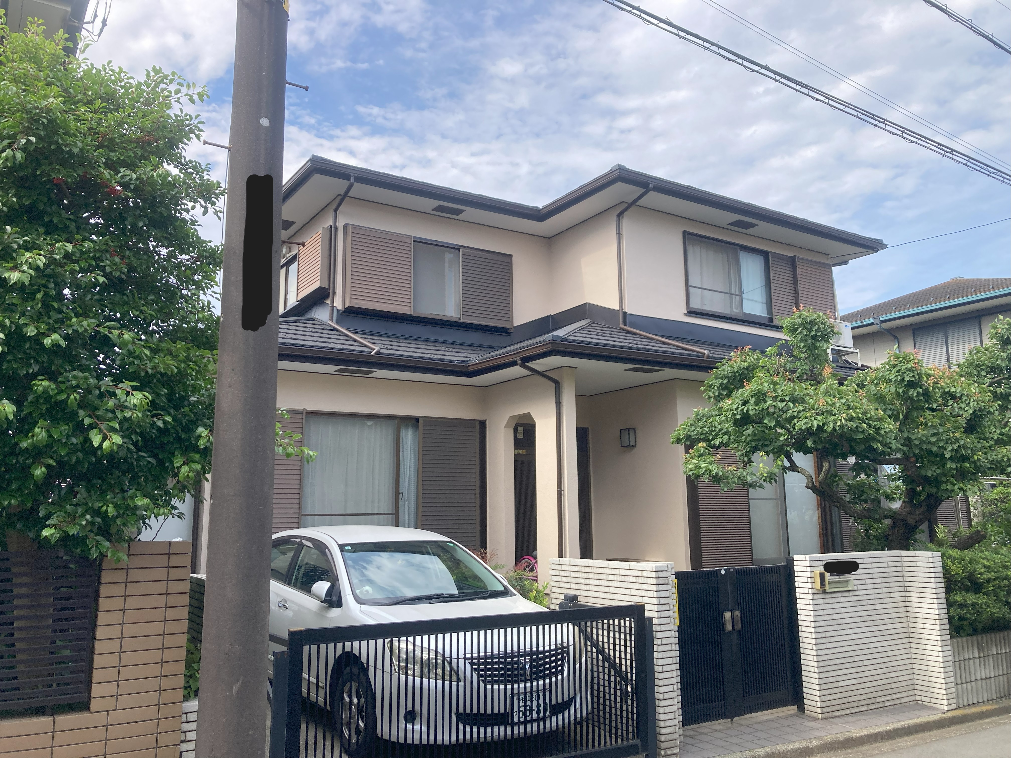 外壁塗装工事の施工事例を更新しました! アイキャッチ画像