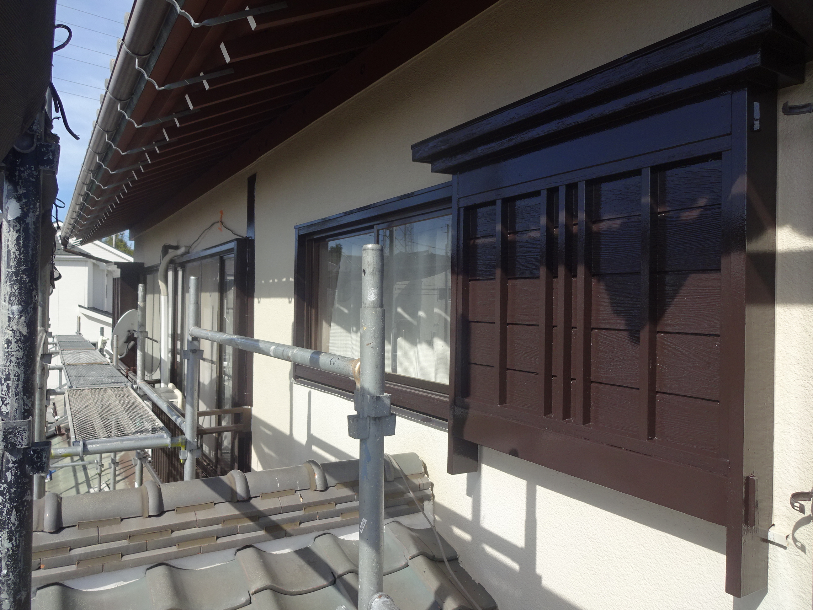 木部塗装工事の施工事例を更新しました! 画像