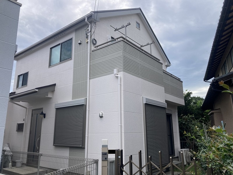 外壁塗装工事の施工事例を更新しました! アイキャッチ画像