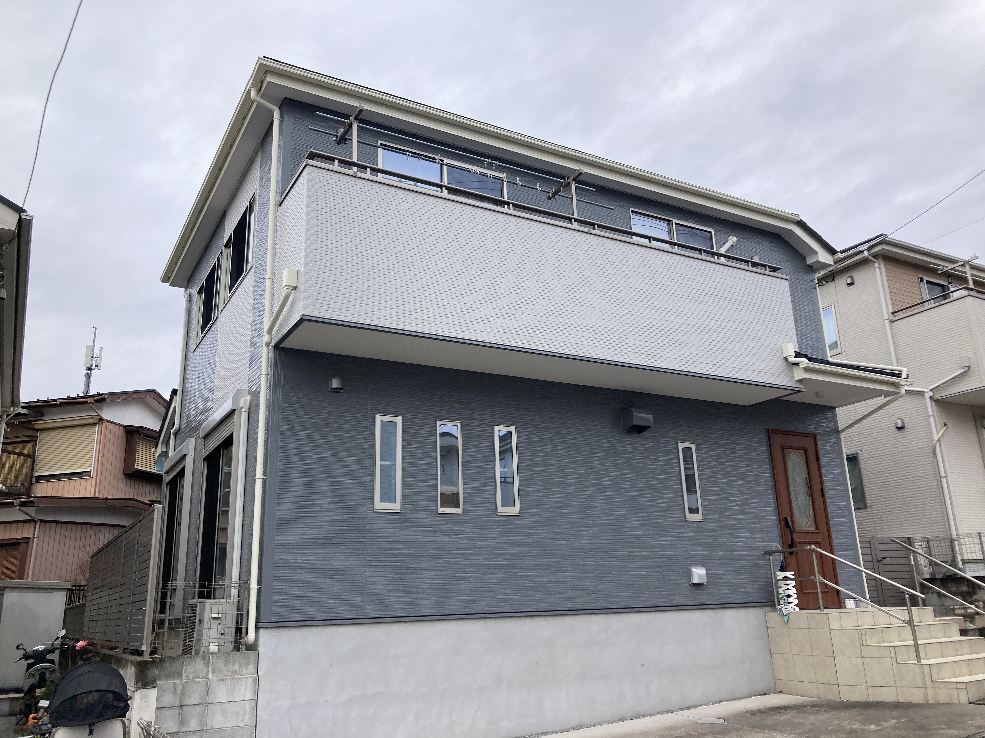 屋根上葺き外壁塗装工事を更新しました！ アイキャッチ画像