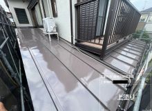 下屋根・鉄階段塗装工事の施工事例を更新しました! アイキャッチ画像