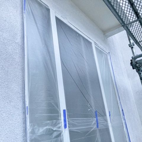 外壁塗装の養生について アイキャッチ画像